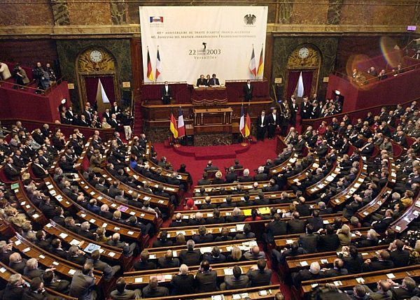 40 Jahre Elysee-Vertrag - Parlamente tagen in Versailles