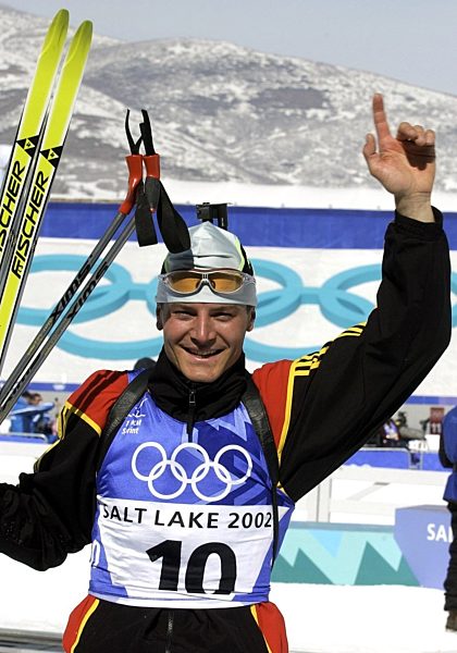 Olympische Winterspiele 2002: Silber für Sven Fischer