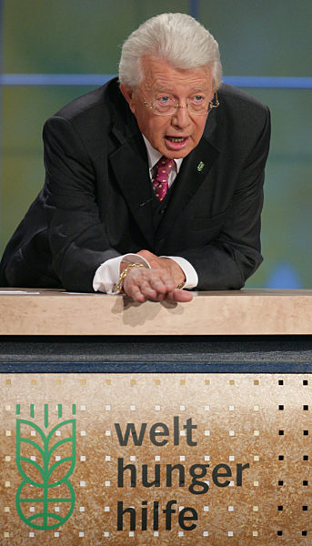 Stargala der Deutschen Welthungerhilfe im ZDF