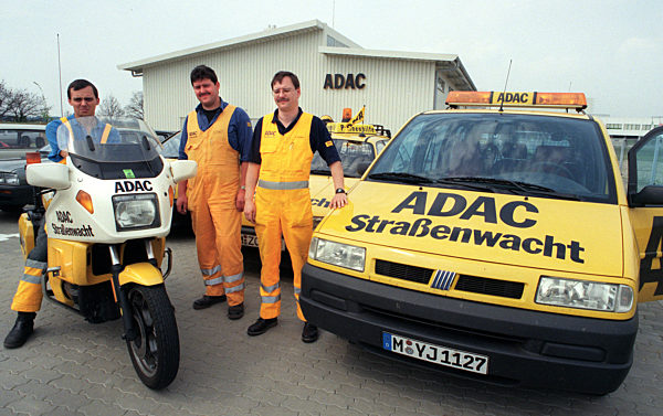 ADAC-Pannenhilfe-Zentrale Ost (Archivfoto und Text 1996)