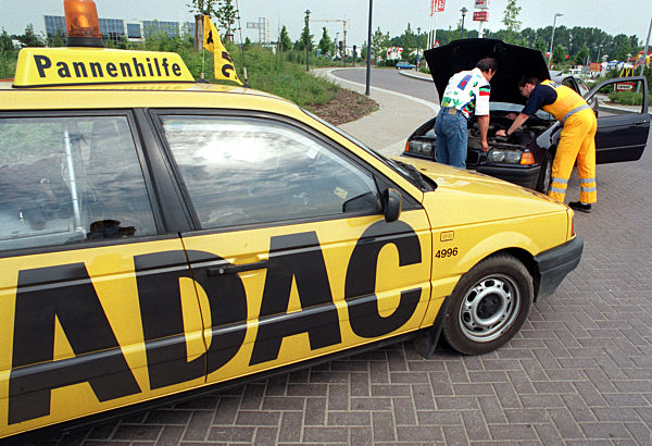 ADAC-Pannenhilfe-Zentrale Ost (Archivfoto und Text 1996)