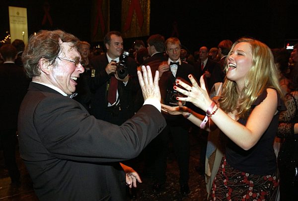 Hellmuth Karasek zu Gast bei Aids-Gala in Berlin