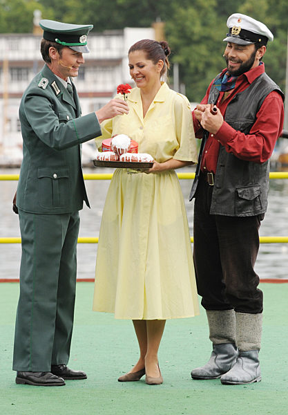 Proben zum Musical "Heisser Sommer" in Berlin