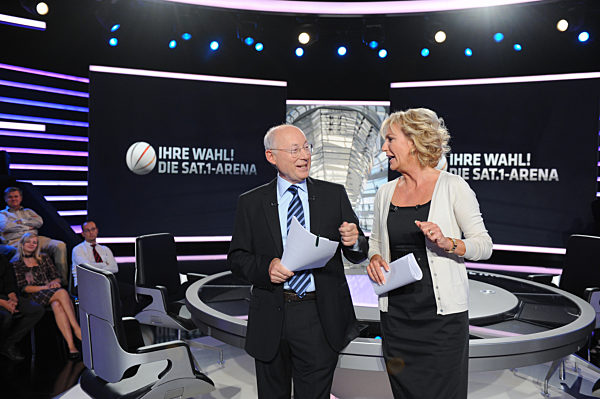 Talkshow "Ihre Wahl! Die Sat.1-Arena"