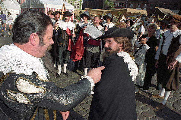 Wallensteintage in Stralsund (Archivfoto und Text 1992)