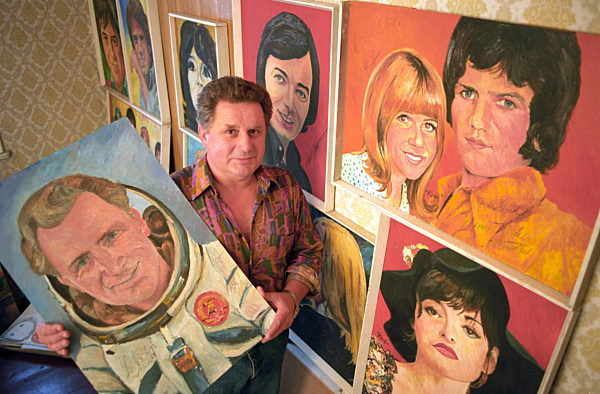 DDR-Promi-Maler (Archivfoto und Text 1995)