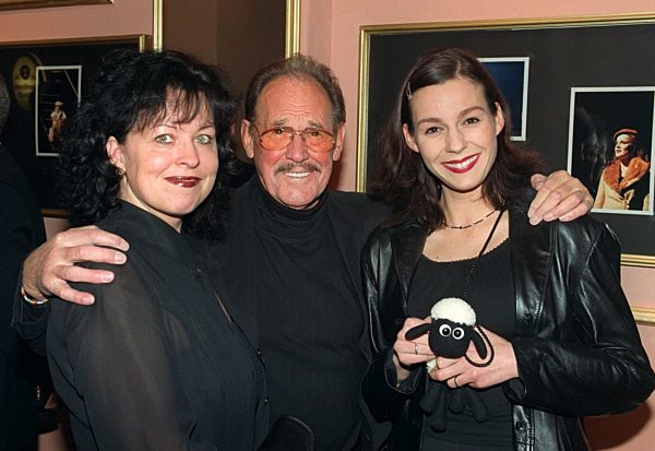 Herbert Köfer mit Familie zur Premiere von "Der Clown