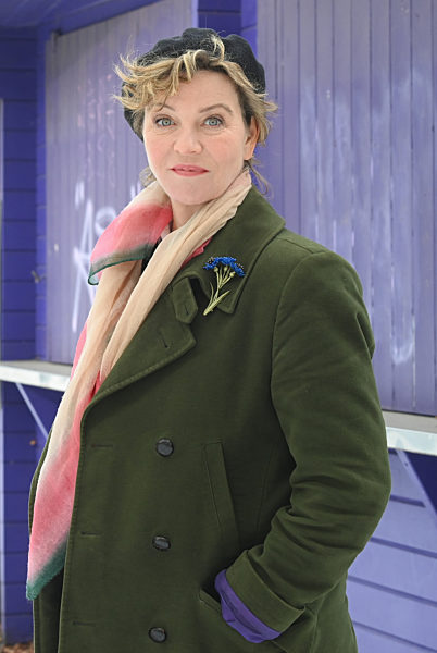 EXCLUSIVE - Ein Spaziergang mit Margarita Broich