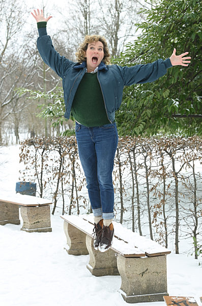 EXCLUSIVE - Ein Spaziergang mit Margarita Broich