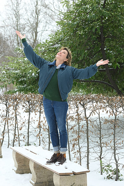 EXCLUSIVE - Ein Spaziergang mit Margarita Broich