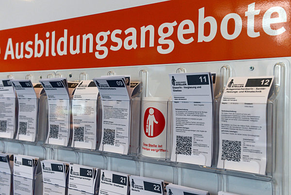 Berlin - Informationstag im Arbeitsamt