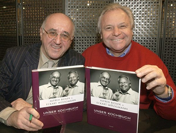 Biolek und Witzigmann mit gemeinsamen Kochbuch