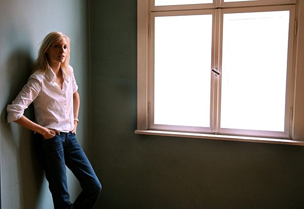 Nadja Auermann in Potsdam