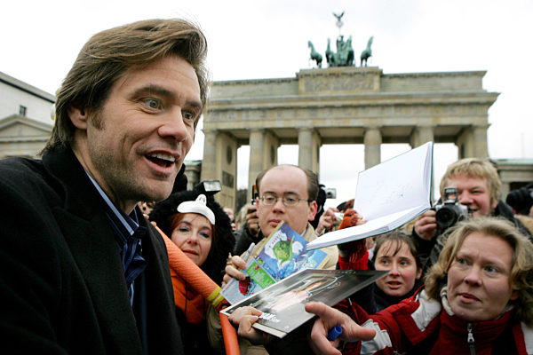 Jim Carrey in Berlin