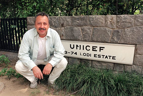 Wolfgang Stumph als Unicef-Botschafter in Indien