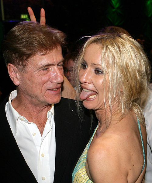 Der Schauspieler Jürgen Prochnow und seine Freundin Birgit Stein...