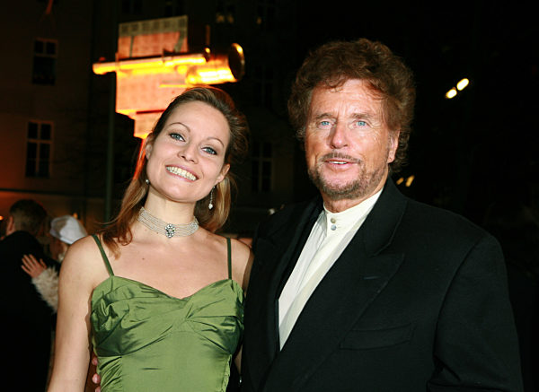 Regisseur Dieter Wedel und Lebensgefährtin Dominique Voland...