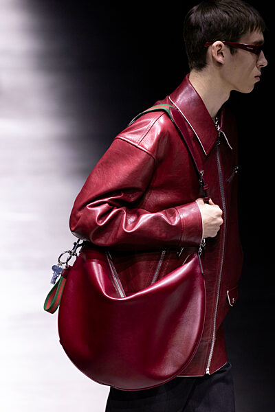 GUCCI Fall/Winter 2024-2025 Runway during Milan Fashion Week Menswear on January 2024 - Milan; Italy 12/01/2024