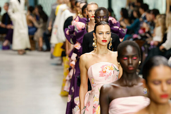 CAROLINA HERRERA Fall/Winter 2024 runway during New York Fashion Week on February 2024 - New York; US 12/02/2024