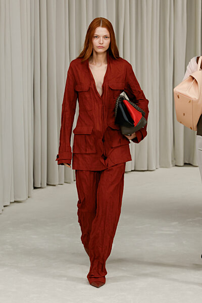 FERRAGAMO Spring/Summer 2025 Runway during Milan Fashion Week on September 2024 - Milan, Italy 21/09/2024