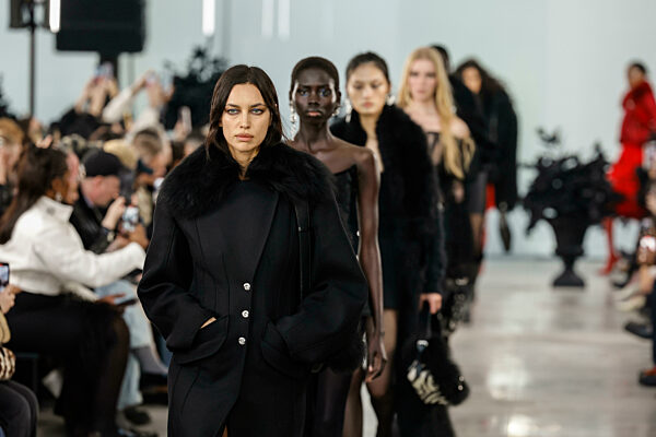 BLUMARINE Autumn-Winter 2025 runway during Milan Fashion Week on February 2025 - Milan, Italy 27/02/2025