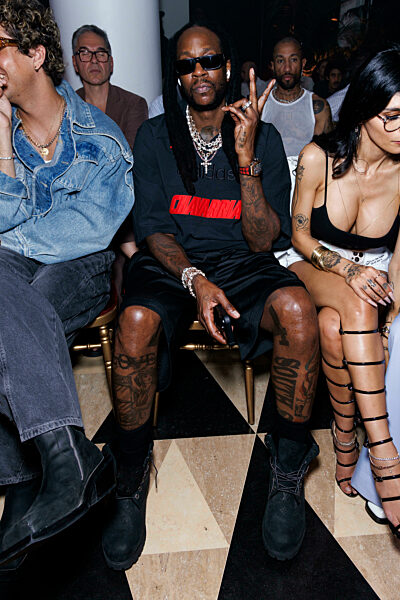 2 Chainz attends WILLY CHAVARRIA Spring-Summer 2026 runway during Paris Fashion Week Menswear on June 2025 - Paris, France 27/06/2025