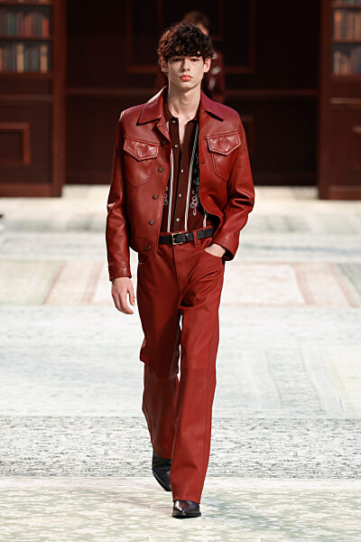 AMIRI men Fall/Winter 2026-2027 runway during Paris Fashion Week Menswear on January 2026 - Paris, France 22/01/2026