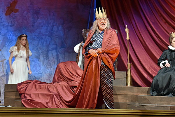 Berlin: Probe zum Theaterstueck Der Koenig stirbt