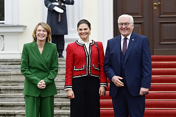 Berlin: Kronprinzessin Victoria von Schweden Schloss Bellevue