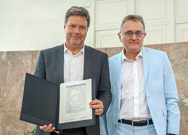 Börnepreis Habeck Frankfurt