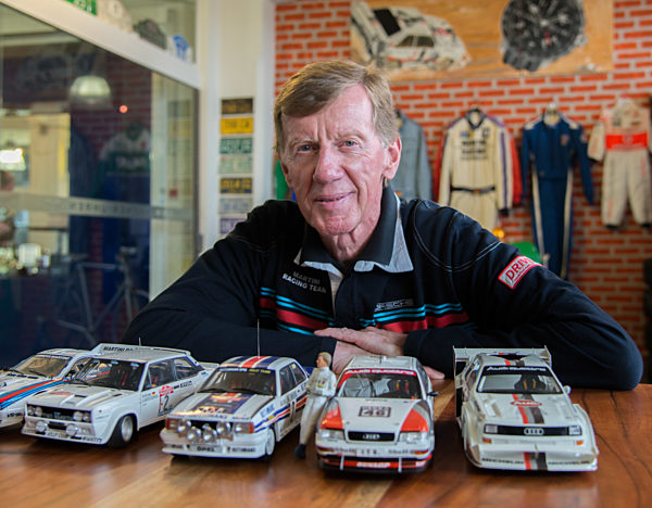 Rallyefahrer Walter Röhrl  Frankfurt