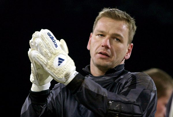 Fußball: Der Cottbuser Torhüter Georg Koch