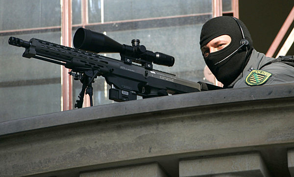 Weihe Frauenkirche - Scharfschütze