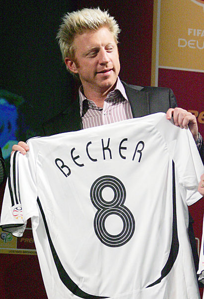 Die Tennis-Legende Boris Becker präsentiert am 08.12...