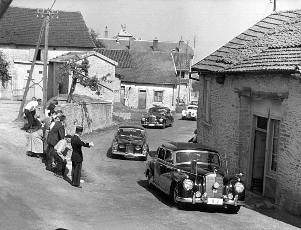 Erstes Treffen de Gaulle und Adenauer