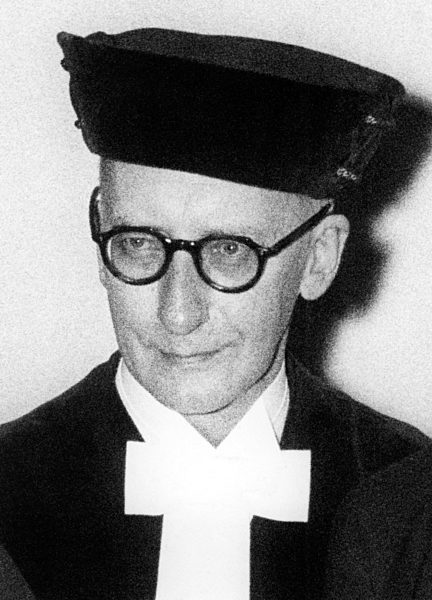 President of the Federal Constitutional Court Dr Josef Wintrich