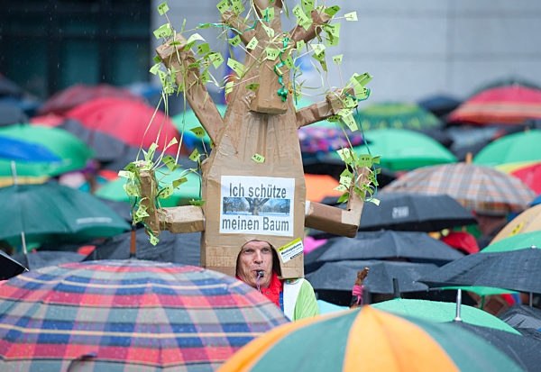 Proteste gegen Bauprojekt Stuttgart 21