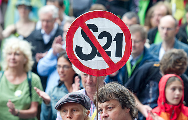Proteste gegen Stuttgart 21