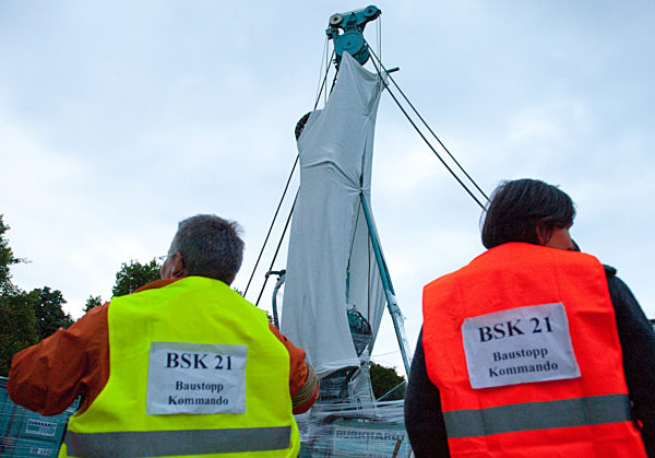 Stuttgart 21 - Protestaktion