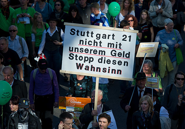 Stuttgart 21 - Demonstration