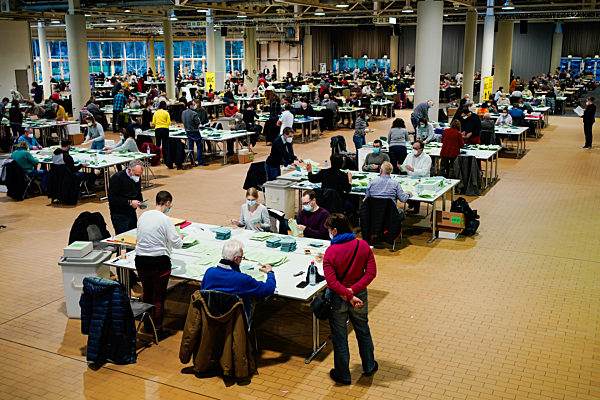 Landtagswahl in Baden-Württemberg - Auszählung