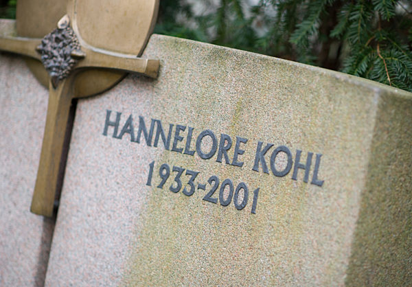 Gedenken an Hannelore Kohl