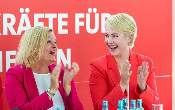 Landtagswahlkampf in Hessen mit SPD-Spitzenkandidatin