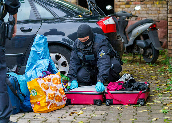 Razzia wegen Schleuserkriminalität