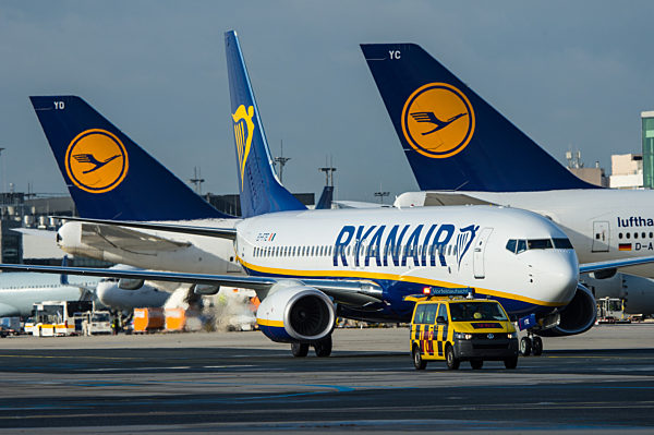 Billiganbieter Ryanair landet in Frankfurt