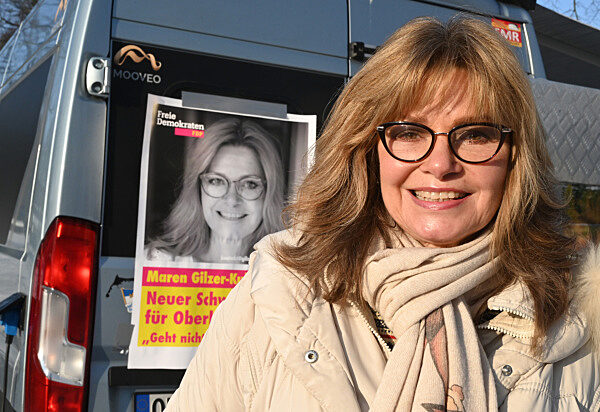 Maren Gilzer-Kuhlmann "Buchstabenfee" will Bürgermeisterin werden