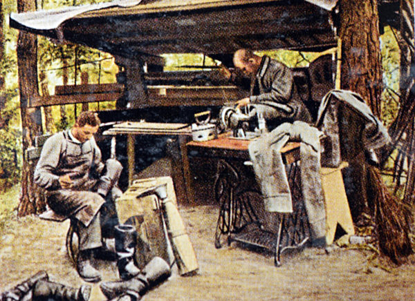 WWI - Eastern Front - German troops 1916