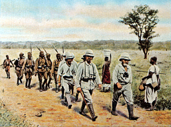 WWI - German Schutztruppe in the colonies 1914/15
