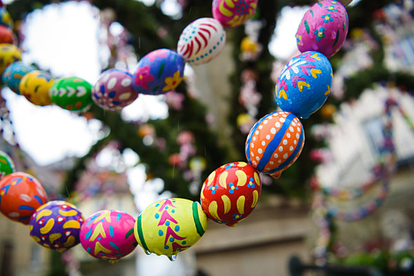 Osterbrunnen in Zeil am Main