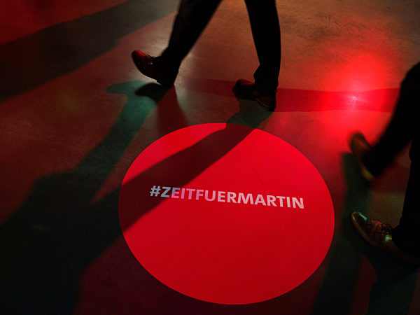 SPD-Kanzlerkandidat Schulz in Würzburg